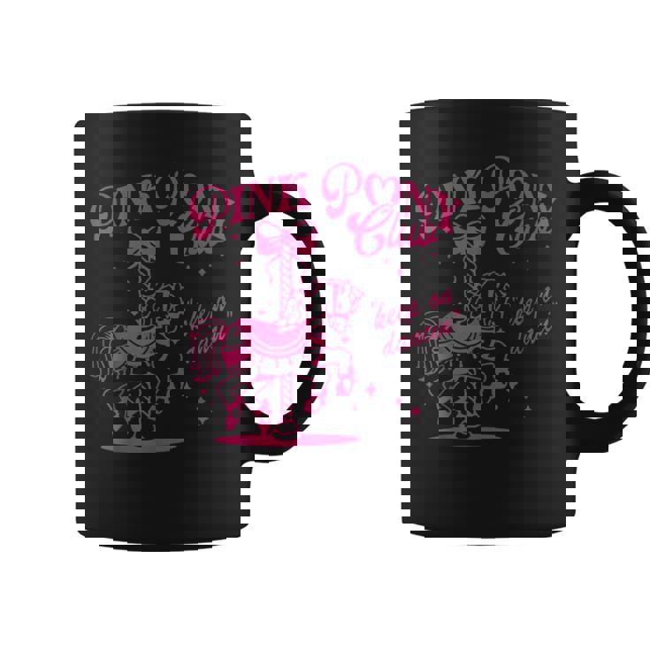 Pony And Heels Lover Pink Girls Clubs Cowgirl Coffee Mug