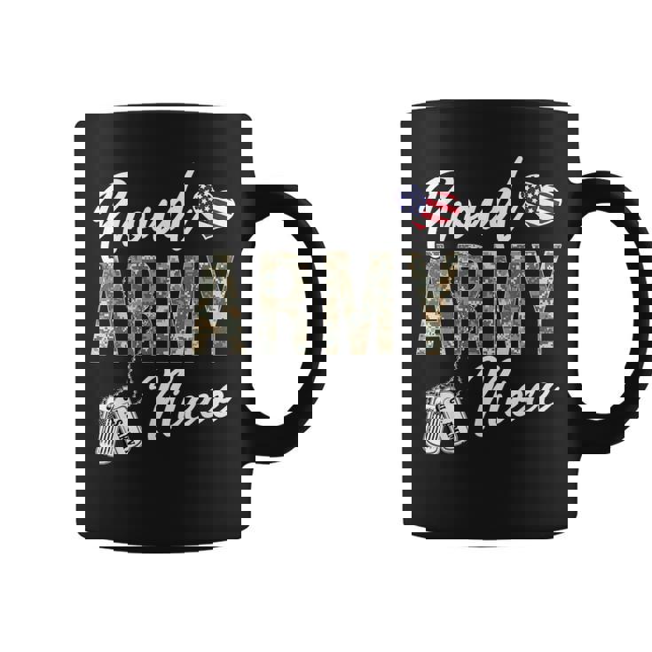 Proud Army Niece Army Graduation Niece Us Army Niece Coffee Mug