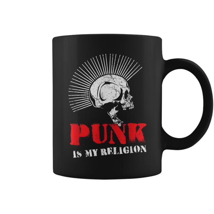 Punk Is My Religion I Punk & Anarchy For Punk Rock Tassen