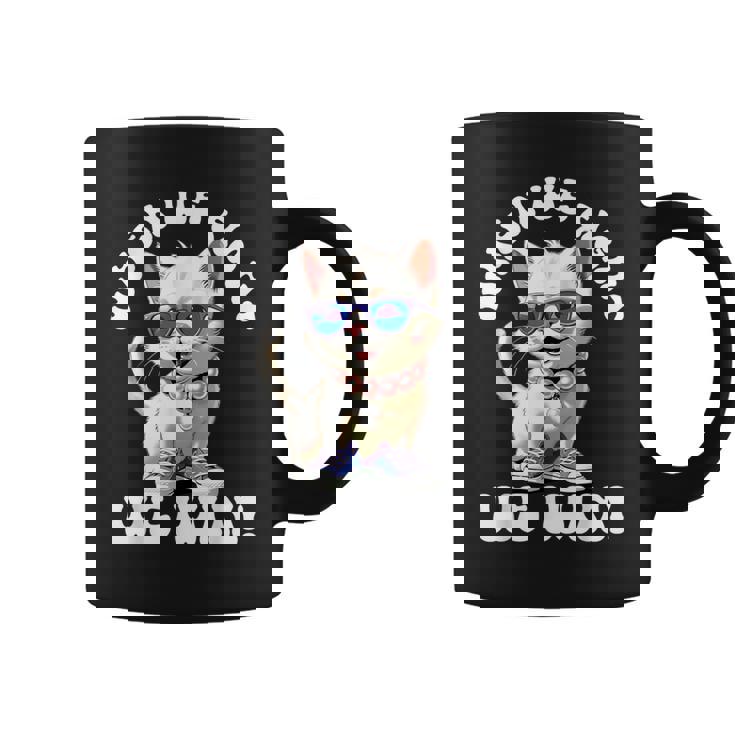 Quand Nous Nous Battons Nous Gagnons Kamala Harris Cat Lady Boho Women Tasse