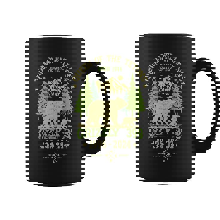 Queen Of The Tetons Grizzly 399 National Park 1996-2024 Coffee Mug
