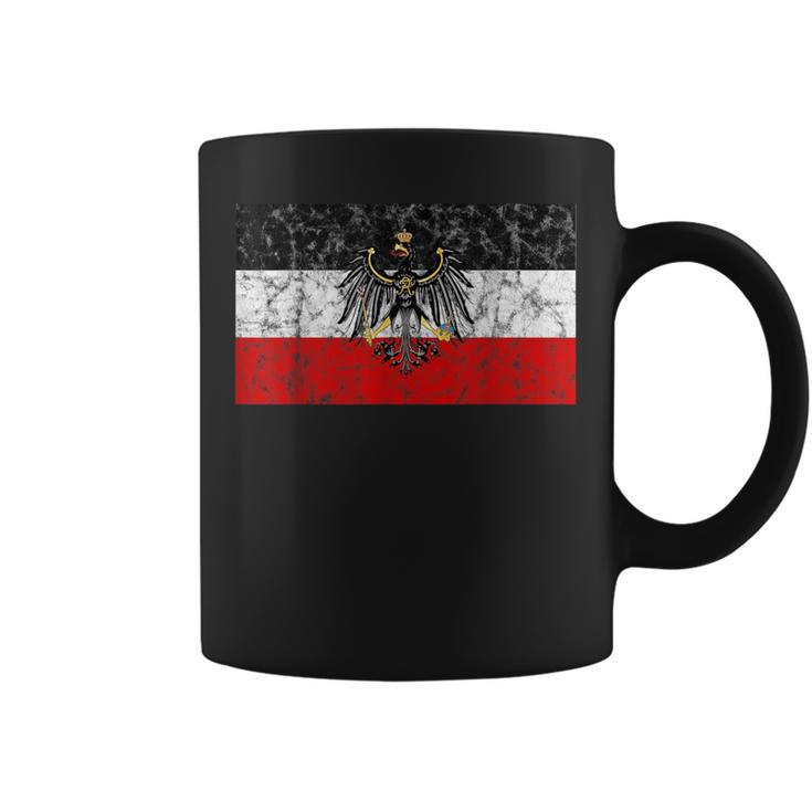 Reichsadler German Reich S-W-R Red Tassen