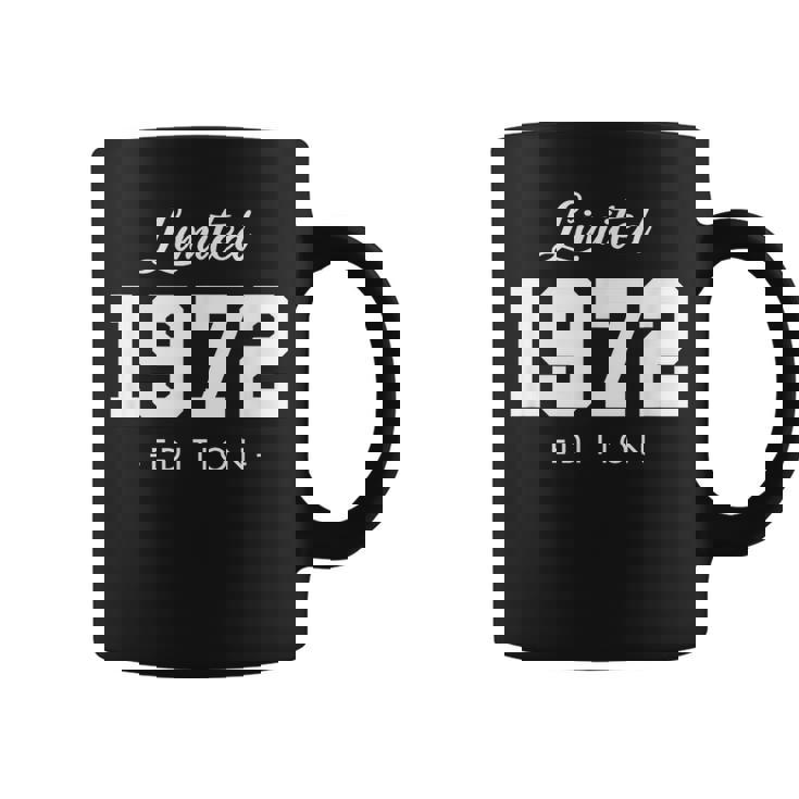 Retro 52 Años Nacido En 1972 Edición Limitada 52 Cumpleaños Taza de café