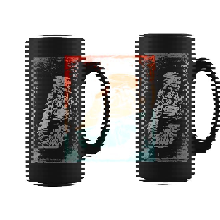 Retro Ginebra Whisky Escocés Bourbon Taza de café