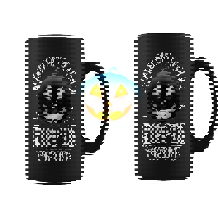 Ripped Halloween Matching Pajama Costume Coffee Mug
