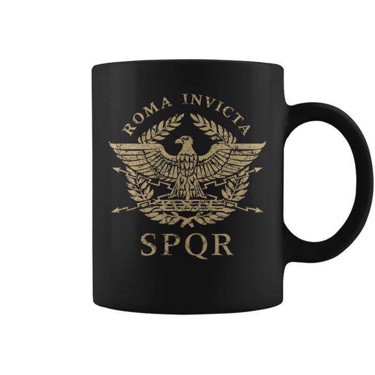 Roma Invicta Spqr Roman Eagle Distressed Tassen