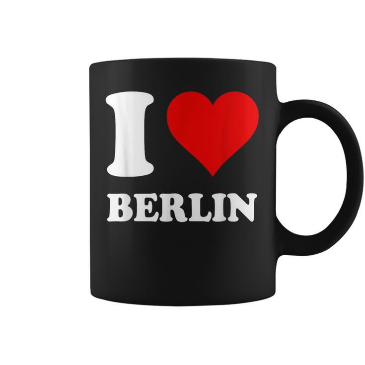 Rotes Herz Ich Liebe Berlin Tassen