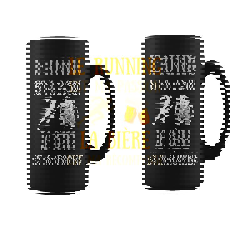 Running Bière Homme Humour Course À Pied Idée Cadeauintage Tasse