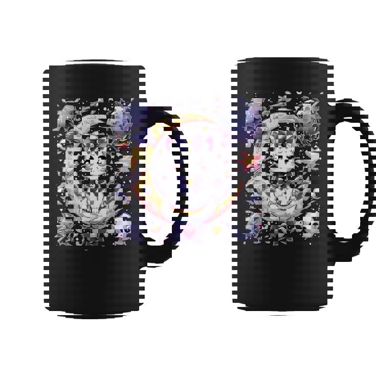 Sailor Meow Cute Moon Cat Space Magic Gothic Halloween Coffee Mug