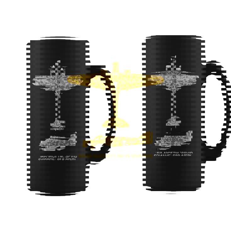 Savoia-Marchetti Sm79 Sparviero Ww2 Italiano Taza de café