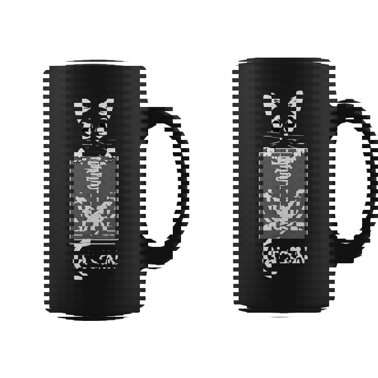 Scheletro Cat Scan Ct Scaning Divertente X Ray Pun Meme Rad Tech Tazze