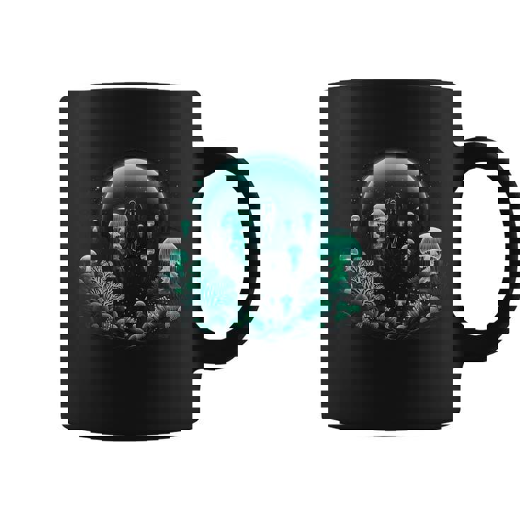 Scuba Diver And Jellyfish For Ocean Dive Trip Scuba Diving Coffee Mug