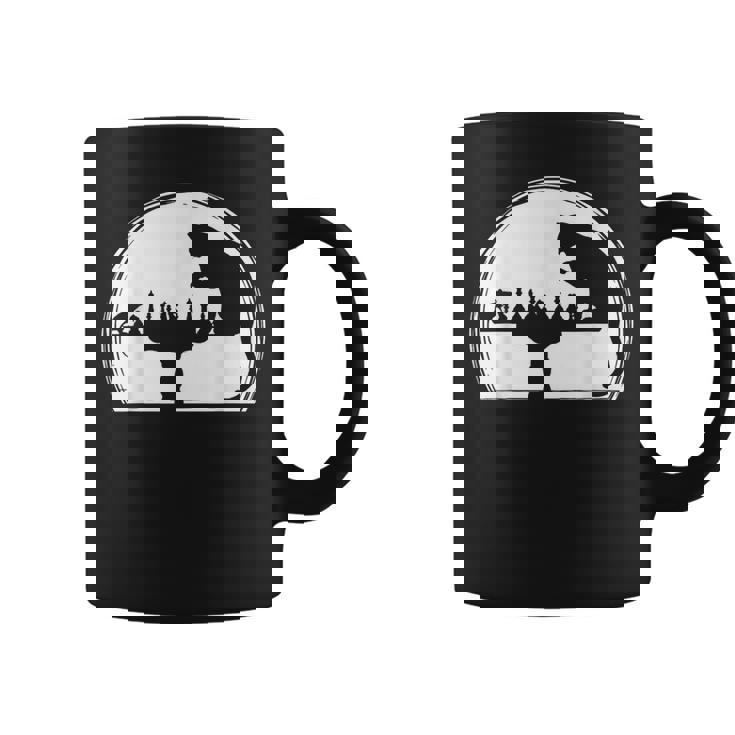 Silhouette Cat & Mouse Giocare Scacchi Per Amore Scacchi Tazze
