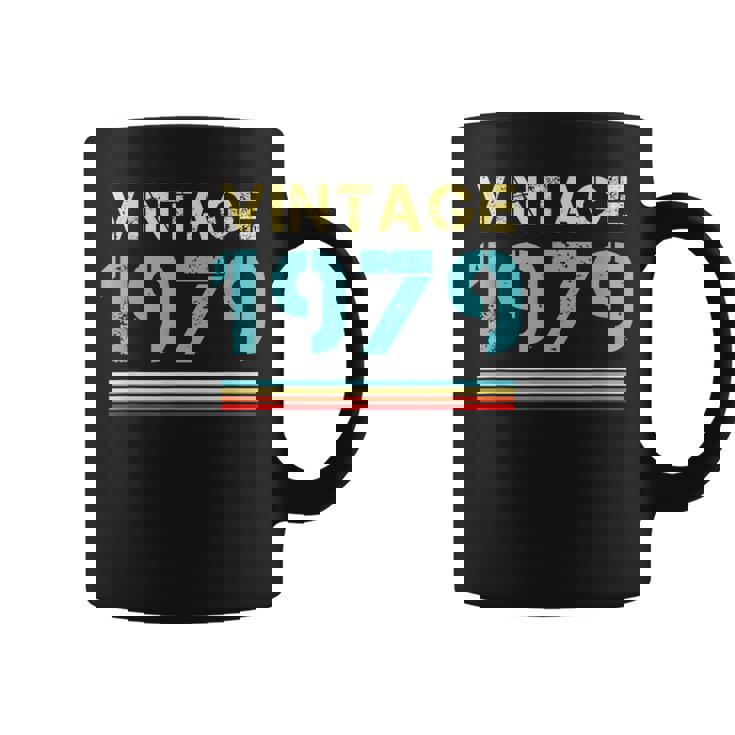 Sintage De 1979 Para Hombre Retro Divertidas Cumpleaños De 1979 Taza de café