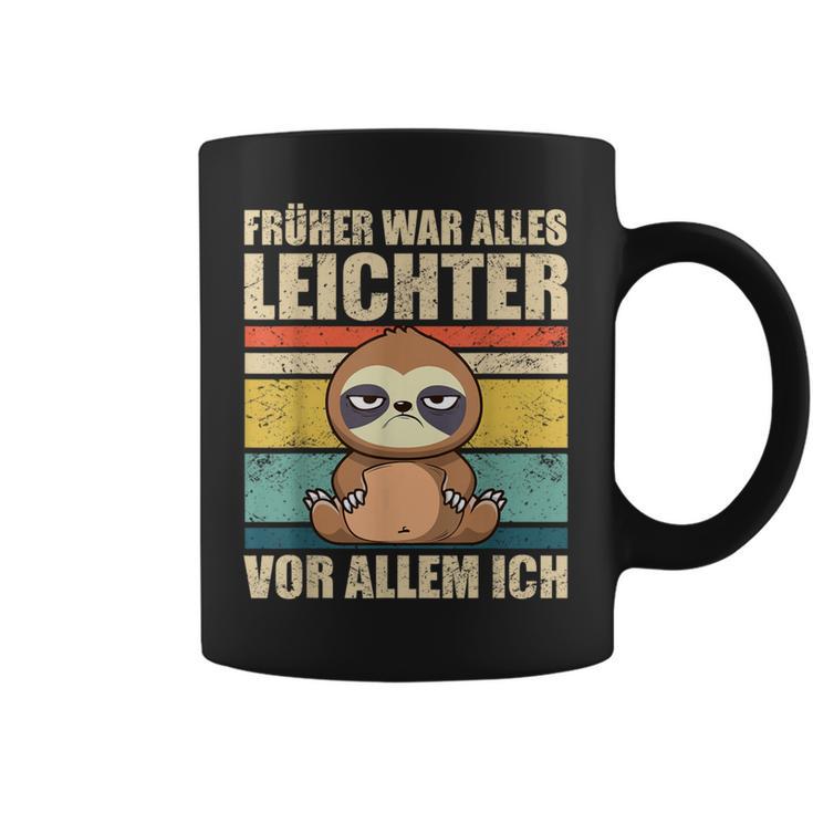 With Sloth Früher War Alles Licht German L Tassen