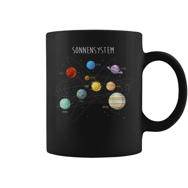 Solar System Planets Star System Sun & Universe Tassen