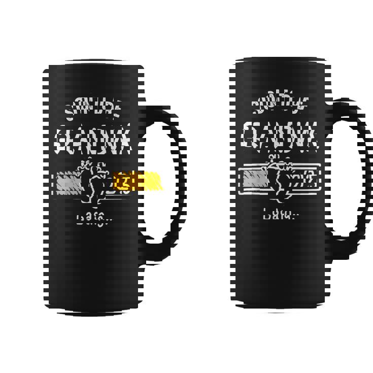 Soon To Be Grandma 2025 Loading Promoted To Grandma 2025 Coffee Mug