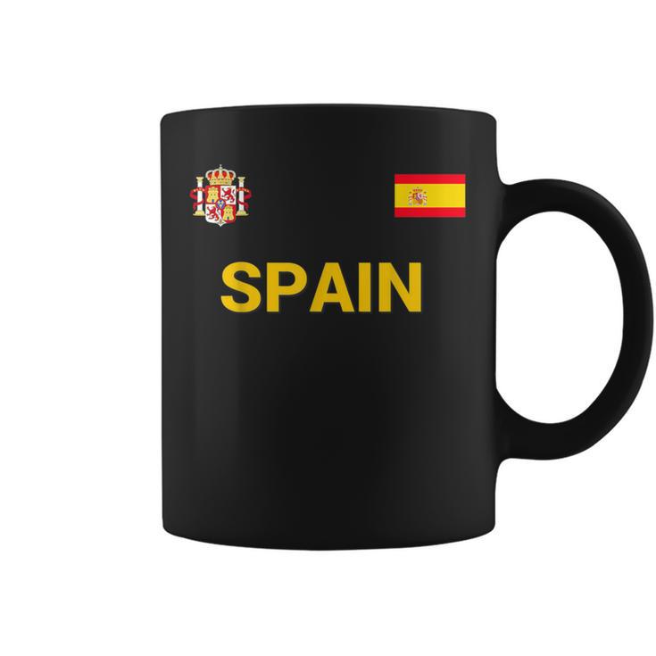 Spain Espana Flag Football Tassen