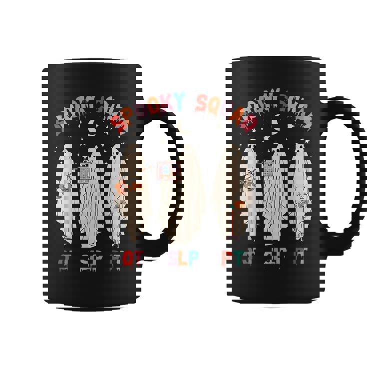 Spooky Squad Slp Ot Pt Ghost Occupational Therapy Coffee Mug