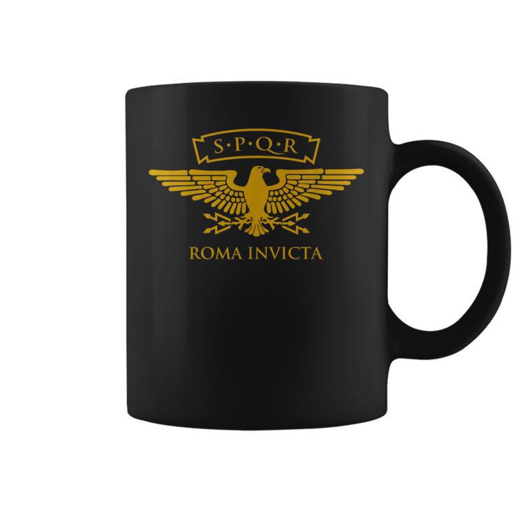 Spqr Águila Romana Roma Invicta Taza de café
