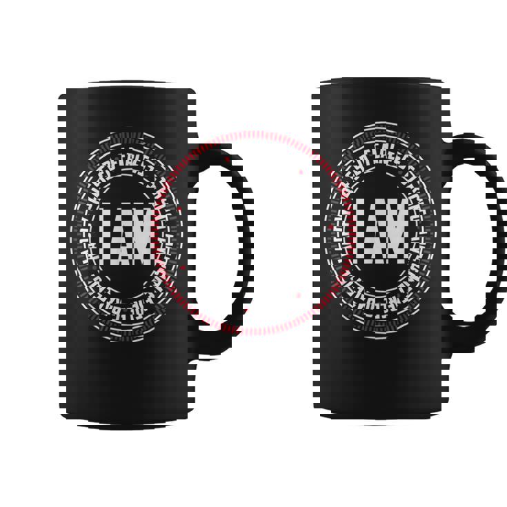 I Am Strong Fearless Happy I Inspirational Saying Graphic Print Coffee Mug