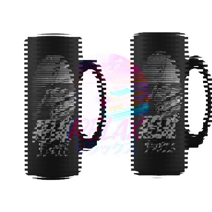 Style Esthétiqueaporwave Japanese Relax Kanji Tasse
