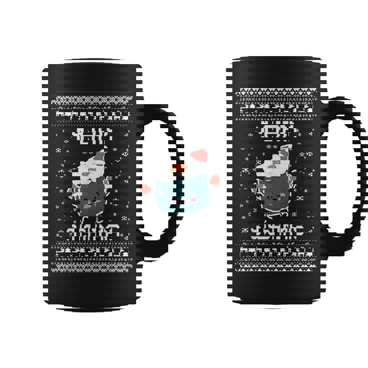 Sushi Ugly Christmas Sweater Merry Sushimas Coffee Mug