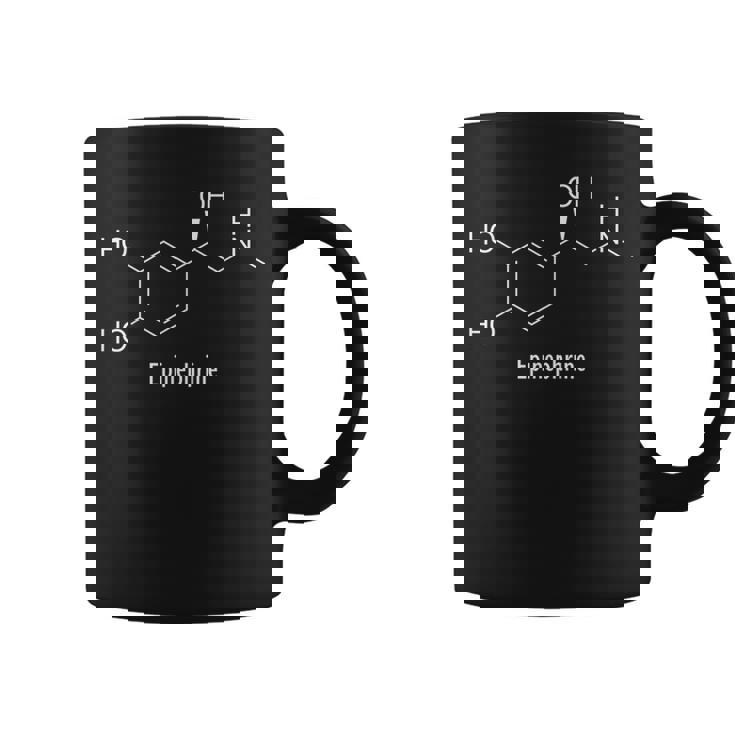 Symbole Chimique Molécule D'épinéphrine Tasse