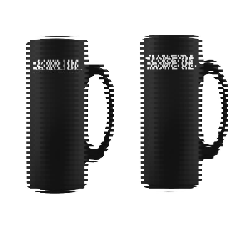 Talk Burpee To Me Divertido Entrenamiento Gimnasio Amantes Del Fitness Taza de café