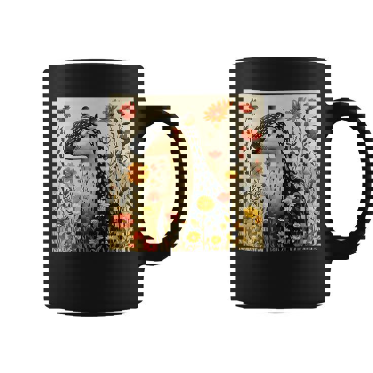 Tapiro Con Fiori Intorno Stile Boho Grafica Tazze