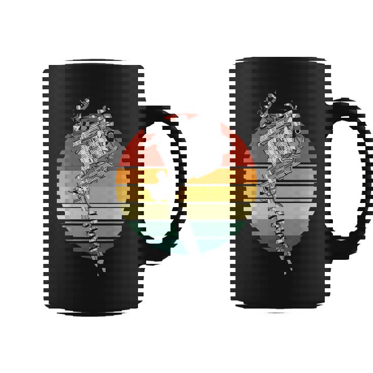 Tats Tatuaje Tatuaje Tatuaje Tatuador Regalo Tatuador Retro Tatuaje Taza de café