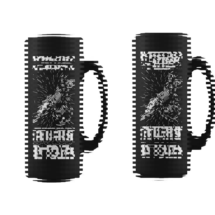 Tatuado Máquina Tinta Tatto Artista Tatuaje Tatuador Taza de café