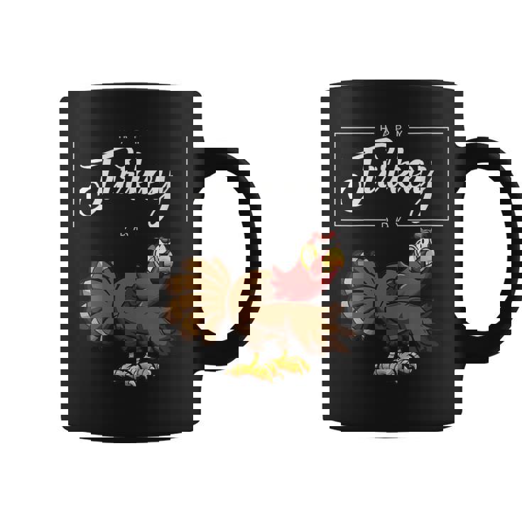 Thanksgiving Cute Angry Turkey Happy Turkey Day Coffee Mug