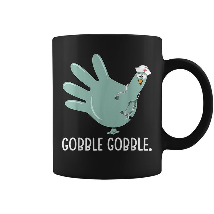 Thanksgiving nurse Glove Turkey Nurse thanksgiving for nurse Graphic Print Coffee Mug