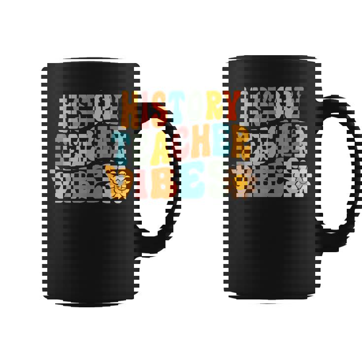 History Teacheribes Retro 1Er Día De Escuela Maestro Genial Taza de café