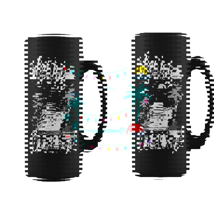 Tropical Heartbeat Christmas Cruise Merry Cruisemas Coffee Mug