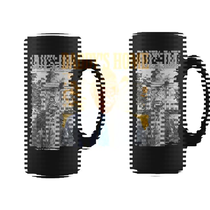 Trump Cowboy Western Daddy's Home Maga Take America Back Coffee Mug