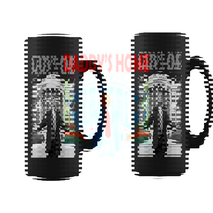 Trump Daddys Home White House Coffee Mug