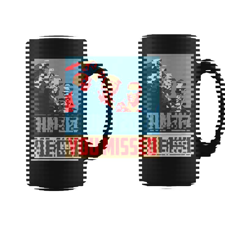 Trump Disparó 2024 Te Perdiste El Mayordomo Sangrante Pa Trump Taza de café
