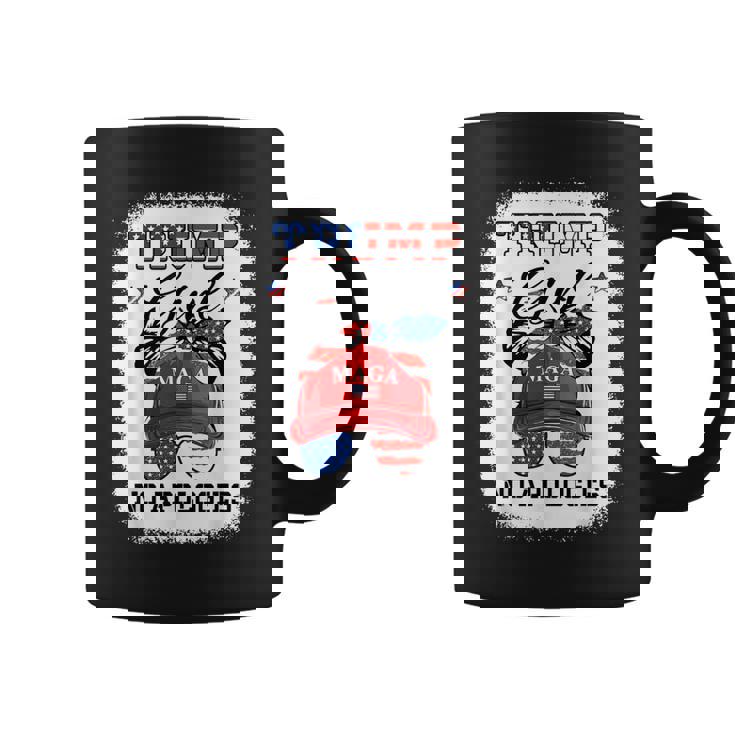 T-shirt 'Trump Girl' - Modèle Gildan, Coupe Classique - Personnalisable Pour Supporter