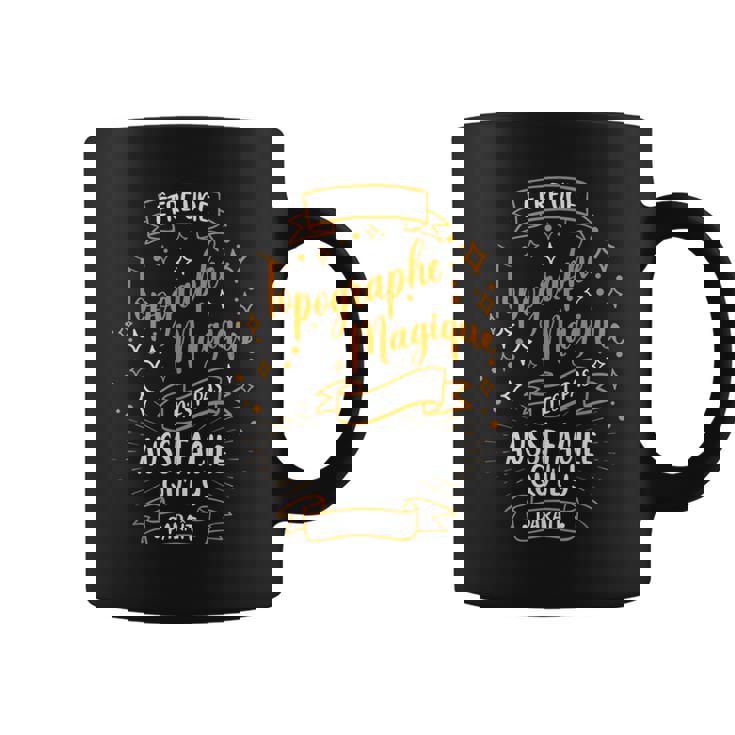 Une Topographe Magique Idee Cadeau Geometre Topographe Tasse