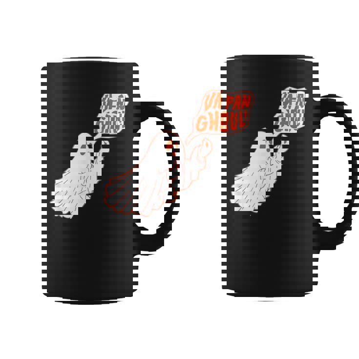 Va Fan Ghoul Italian Ghost Ghoul Halloween Coffee Mug