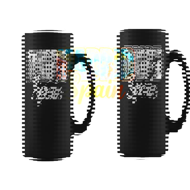 Vacaciones Turista Ciudad De España Madrid Taza de café