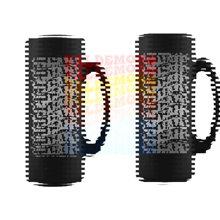 Valdemoro City Un Estilo Retro Maravilloso Taza de café