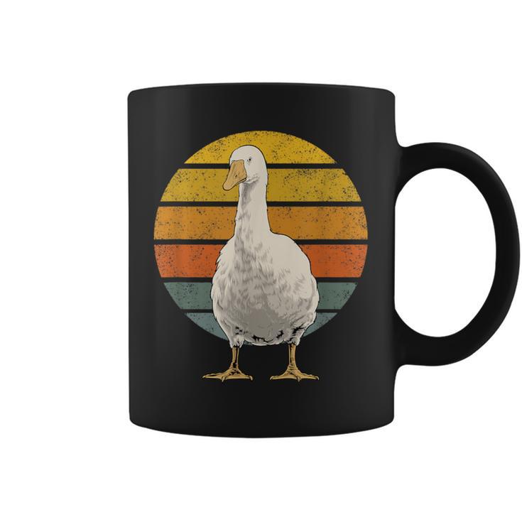 Vintage Goose Sunset Retro Goose Tassen