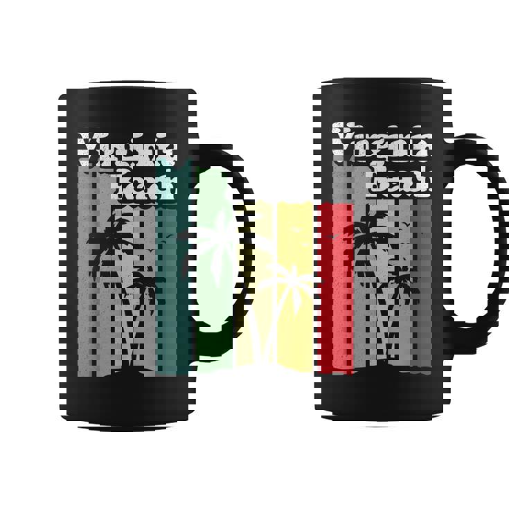 Virginia Beach Retroirginia Beach Taza de café