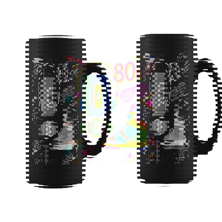 Volver A La De Fiesta De Los Años 80 80 Retro De Los Años 80 Taza de café