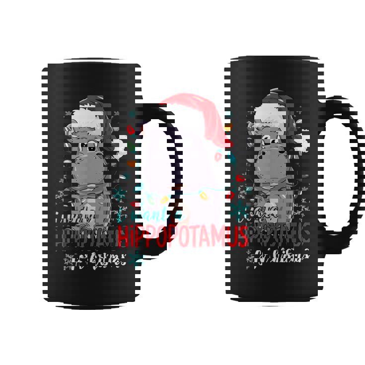 I Want A Hippopotamus For Christmas Cute Christmas Costume Coffee Mug