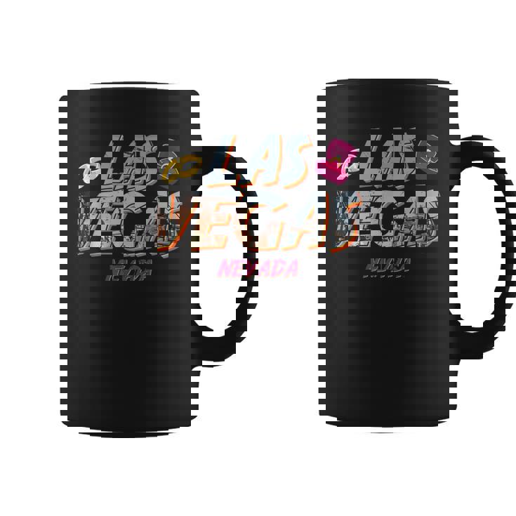 Wedding Las Vegas Nevada Bride Groom Bouquet Rings Graphic Print Coffee Mug
