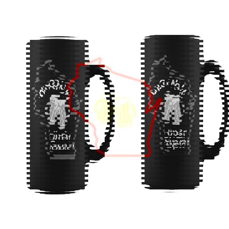 Wisconsin Dive Bars Supporter Adventure Coffee Mug